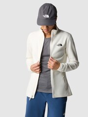 The North Face White Glacier Full Zip Fleece - Image 5 of 7