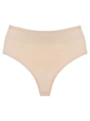 Pour Moi Nude Hourglass Shapewear Firm Tummy Control Thong - Image 4 of 5