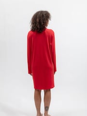 Cyberjammies Red Revere Ribbed Jersey Nightshirt - Image 3 of 4