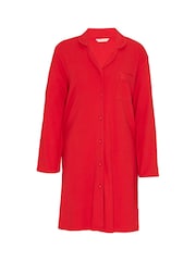 Cyberjammies Red Revere Ribbed Jersey Nightshirt - Image 4 of 4