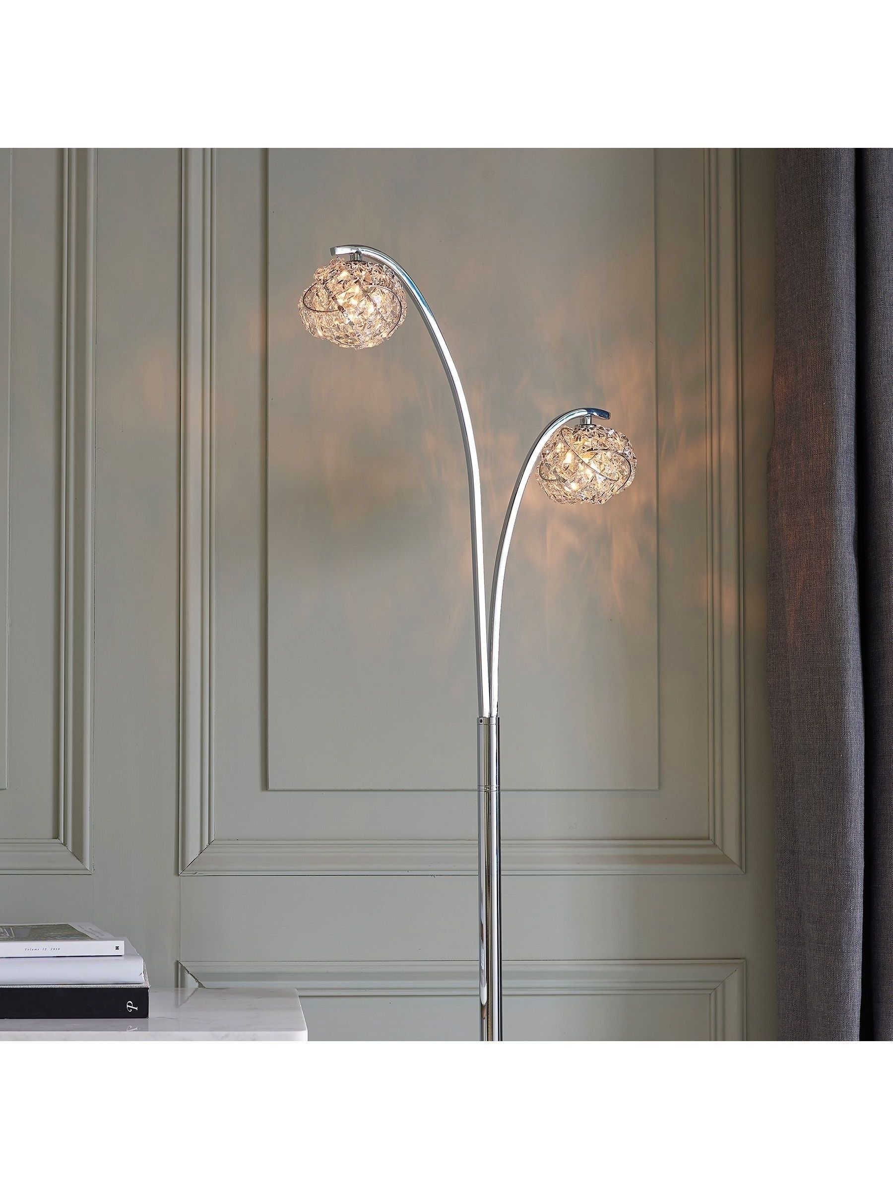 Next crystal floor lamp best sale