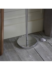 Gallery Home Chrome Lila Crystal Floor Lamp - Image 3 of 7
