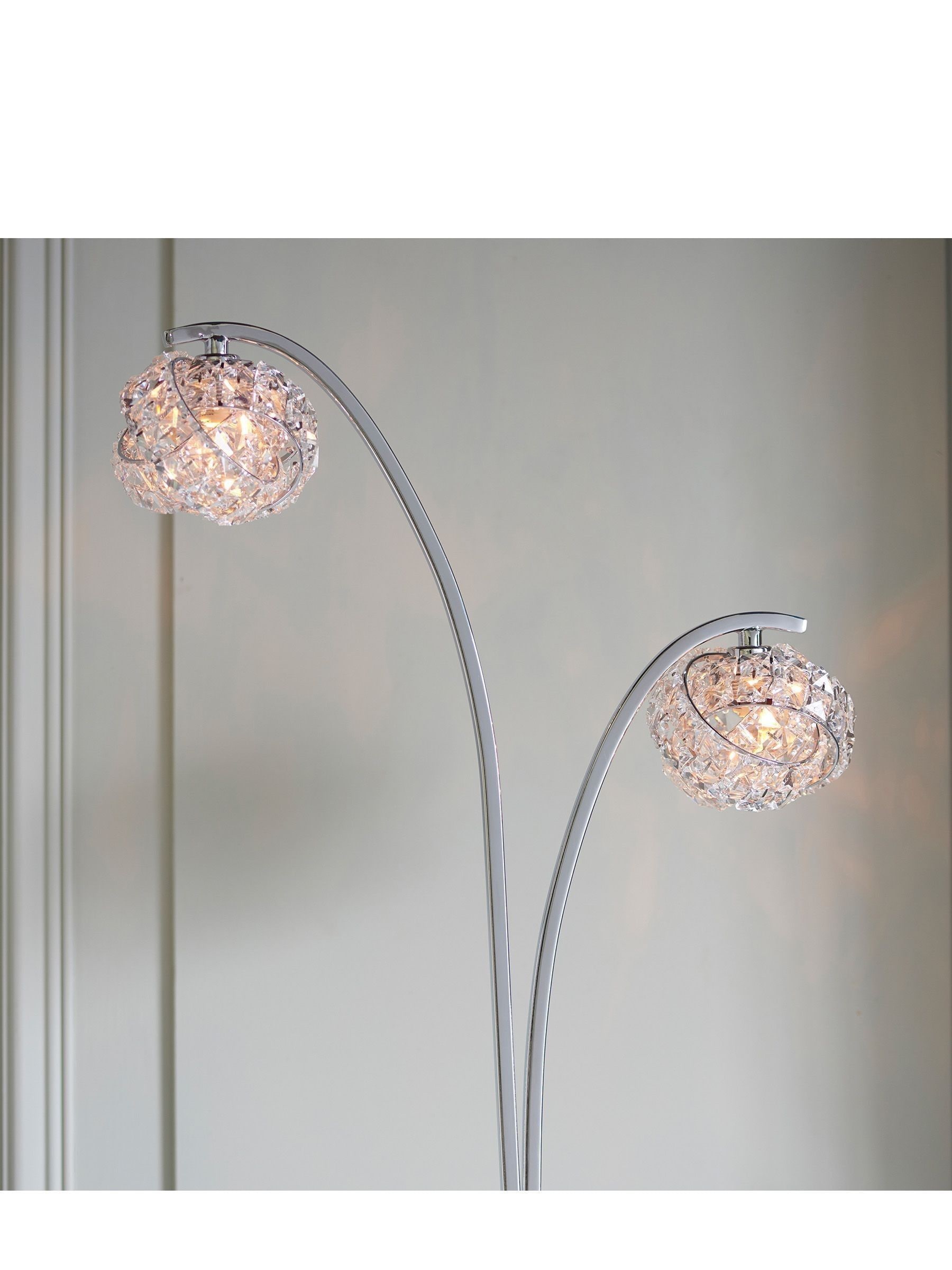 Crystal floor lamp next cheap
