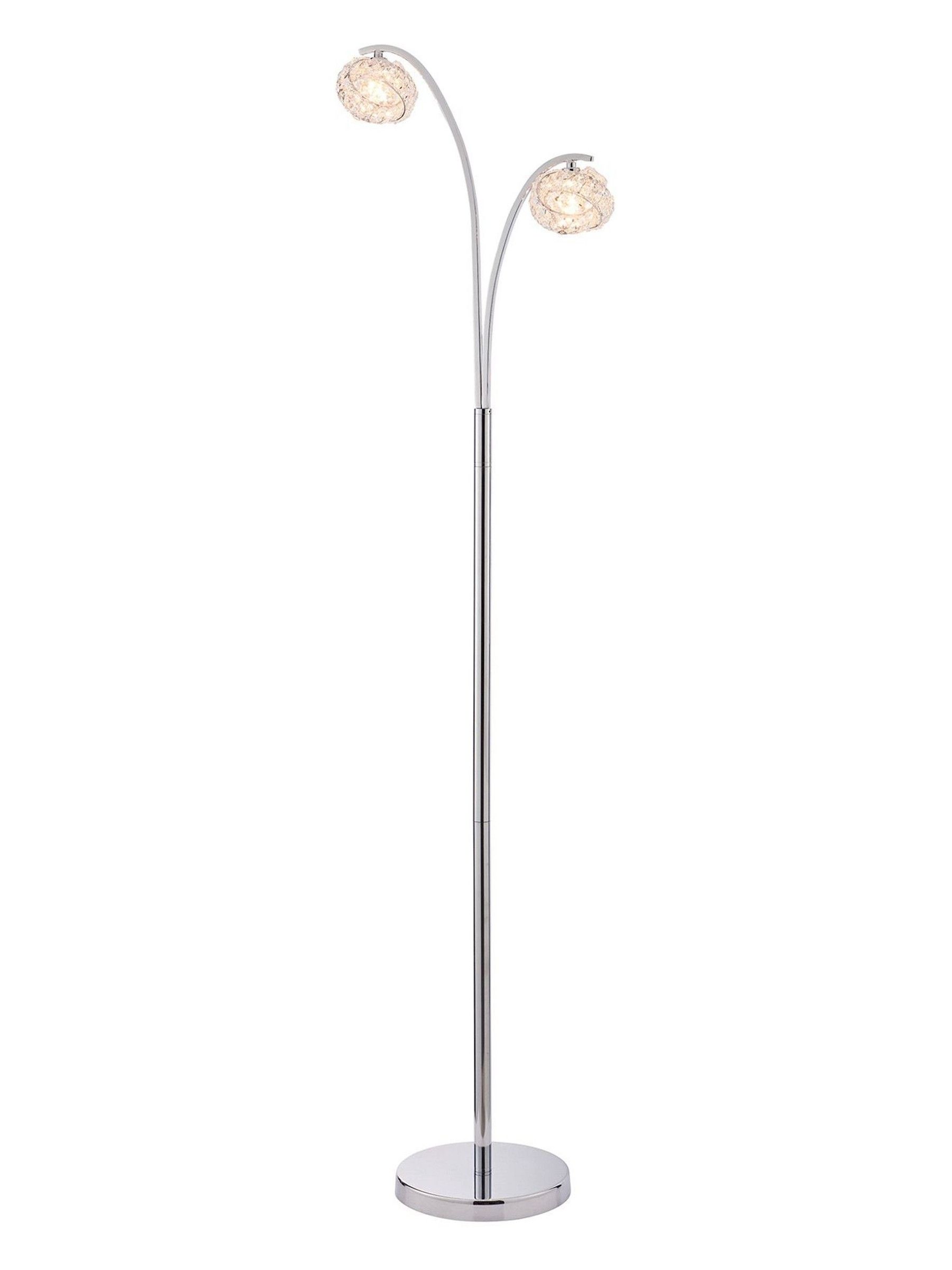 Next chrome floor lamp discount