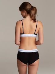 Calvin Klein Black Modern Cotton Triangle Bralette - Image 2 of 3