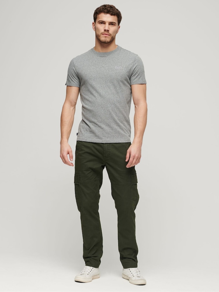 Superdry Olive Green Core Cargo Trousers - Image 1 of 7