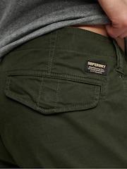 Superdry Olive Green Core Cargo Trousers - Image 4 of 7