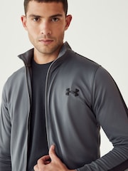 siva/črna - Under Armour Under Armour siva/črna Rival Knit s kapuco trenirka - Slika 3 iz 6