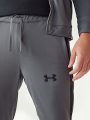 siva/črna - Under Armour Under Armour siva/črna Rival Knit s kapuco trenirka - Slika 4 iz 6