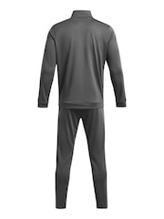 siva/črna - Under Armour Under Armour siva/črna Rival Knit s kapuco trenirka - Slika 6 iz 6