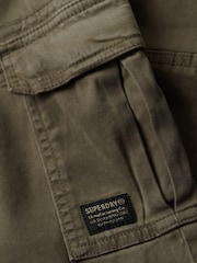 Superdry Green Skinny Fit Cargo Joggers - Image 4 of 5