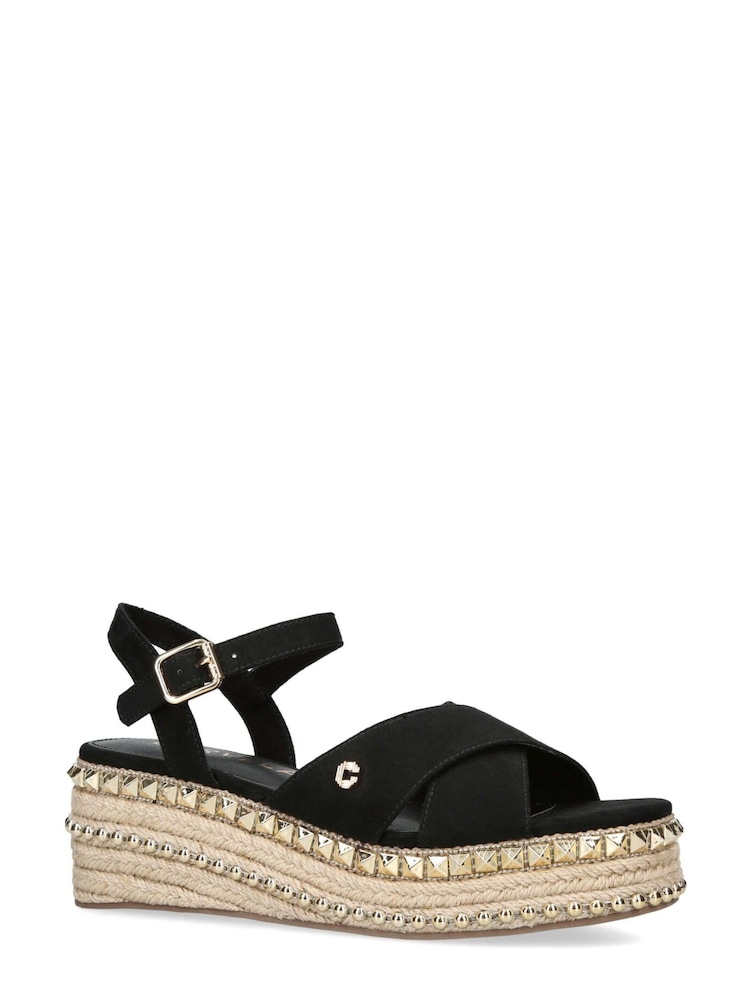 Carvela Pyramid Black Sandals - Image 2 of 5 Carvela Pyramid Black Sandals - Image 2 of 5
