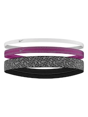 Nike Purple Reflective Swoosh Headbands 3 Pack - Image 1 of 1
