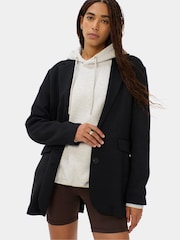 Sweaty Betty Black Sweat Betty Relaxed Blazer - Image 1 of 6