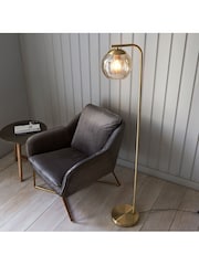 Gallery Home Gold Dilan 1 Bulb Floor Light - Image 2 of 3