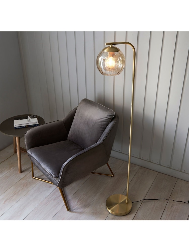 Gallery Home Gold Dilan 1 Bulb Floor Light - Image 2 of 3