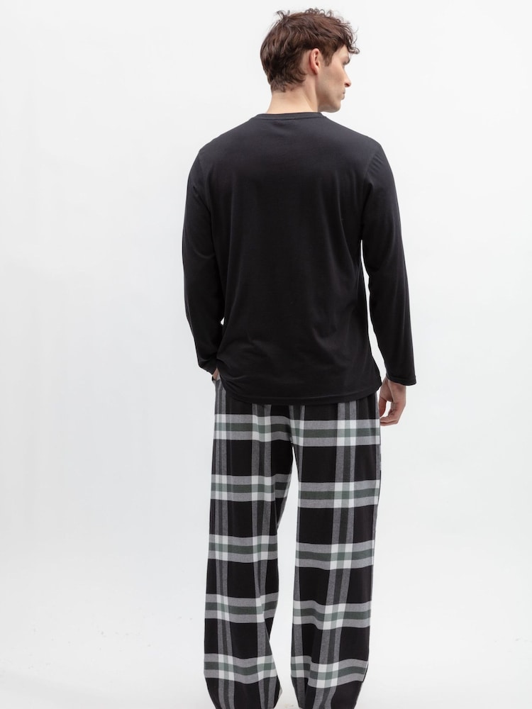 Musta - Cyberjammies-jerseytoppi ja RuutuPyjama-Monipakkaus - Kuva 3 / 3 Musta - Cyberjammies-jerseytoppi ja RuutuPyjama-Monipakkaus - Kuva 3 / 3