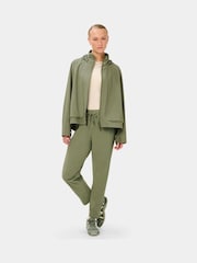 Sweaty Betty Green Motion Waterproof Cropped Parka - Image 3 of 5
