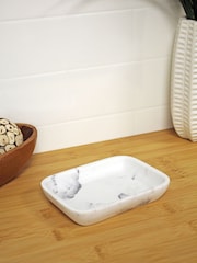 Showerdrape White Octavia 3 Piece Bathroom Accessory Set - Image 4 of 4