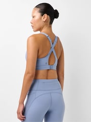 Sweaty Betty Faded Blue Power Pulse Bra - Image 3 of 6