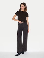 Maro - Jigsaw Cashmere T-Shirt - Imaginea 3 din 6