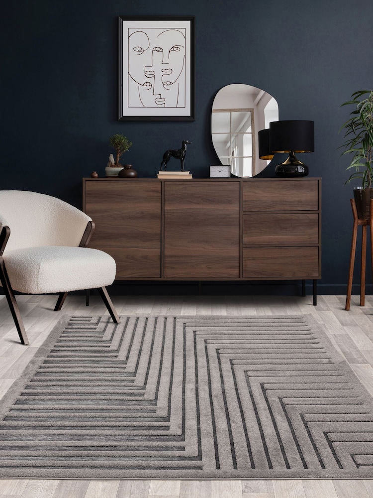 Asiatic Rugs Blue Valley Connection Rug - Image 1 of 5