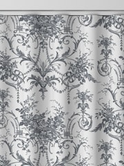 Laura Ashley Charcoal Tuileries Made to Measure 100% Cotton Curtains - Image 5 of 9