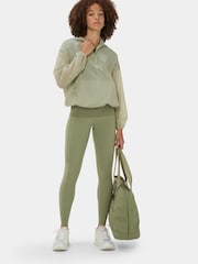 Sweaty Betty Green Power UltraSculpt 7/8 Laser Cut Leggings - Image 4 of 6