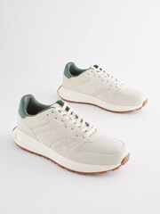 Off White Runner Trainers - Image 3 of 6