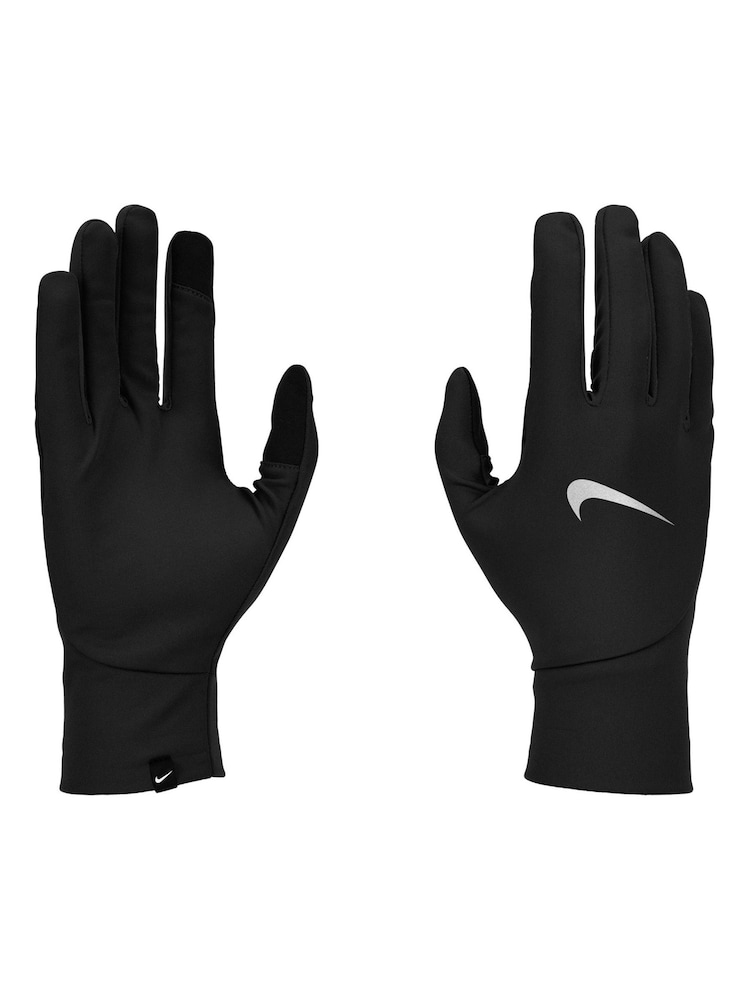 Nike Black Mens Pacer Lightweight Running Gloves - Image 1 of 3