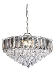 Gallery Home Chrome Mato 6 Bulb Pendant Ceiling Light - Image 1 of 1
