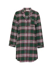 ירוק - Cyberjammies כותונת לילה בדוגמת משבצות מסיב סרוק קלות - תמונה 4 מתוך 4