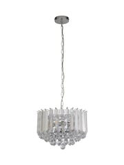 Searchlight Chrome Sweet 4Lt Pendant Ceiling Light - Image 3 of 4