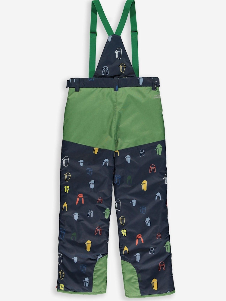 Muddy Puddles Recycled Waterproof Blizzard Ski Salopettes - Image 2 of 3