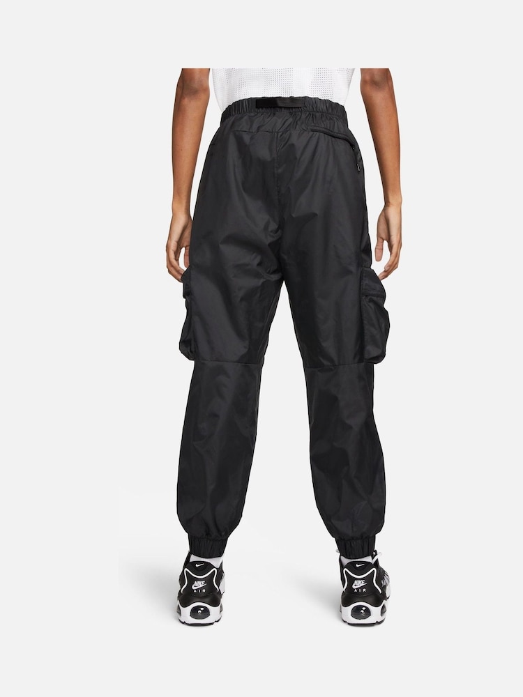 Nike Black Tech Lined Woven Joggers - Image 2 of 10