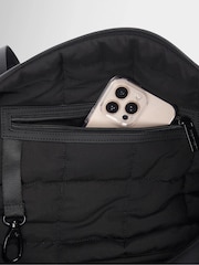 Sweaty Betty Black City Goer Weekender Bag - Image 6 of 6