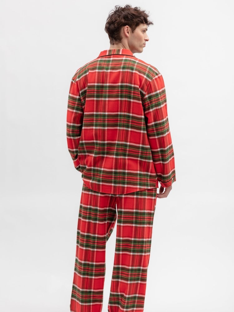 Cyberjammies Red Check Pyjamas Set - Image 2 of 3 Cyberjammies Red Check Pyjamas Set - Image 2 of 3