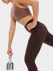 Marrón espresso - Leggings para entrenamiento intenso de Sweaty Betty - Imagen 5 de 9