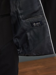 črna - Klasičen kroj - Signature Tollegno Italian Wool Suit jakna; suknjič - Slika 6 iz 8