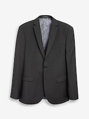 črna - Klasičen kroj - Signature Tollegno Italian Wool Suit jakna; suknjič - Slika 7 iz 8