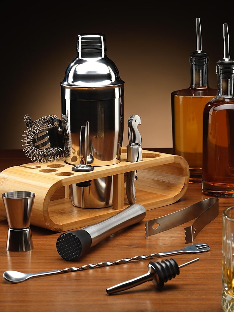MenKind 12 Piece Clear Connoisseur Creations Cocktail Set - Image 1 of 5 MenKind 12 Piece Clear Connoisseur Creations Cocktail Set - Image 1 of 5