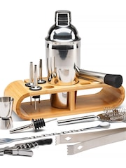 MenKind 12 Piece Clear Connoisseur Creations Cocktail Set - Image 3 of 5