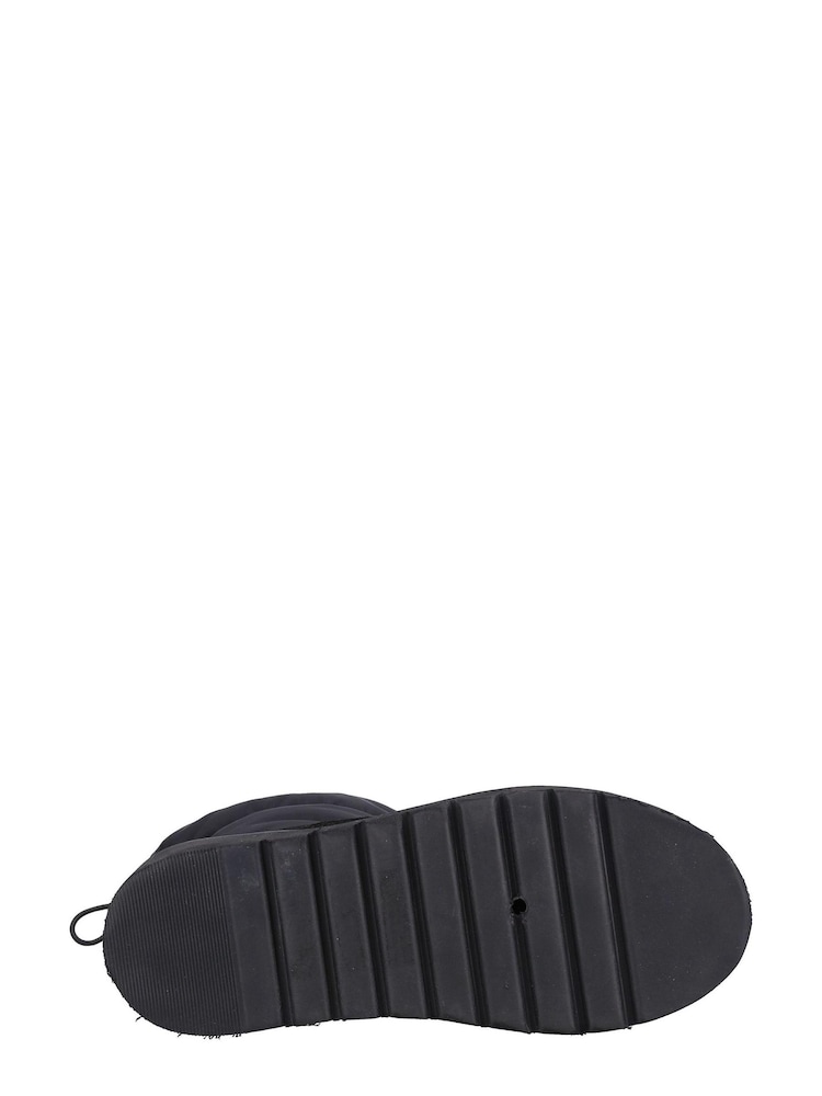Hush Puppies Hush Puffies Black Boots - Image 4 of 4