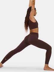 Sweaty Betty Espresso Brown 7/8 Length Ultimate Studio Leggings - Image 3 of 5