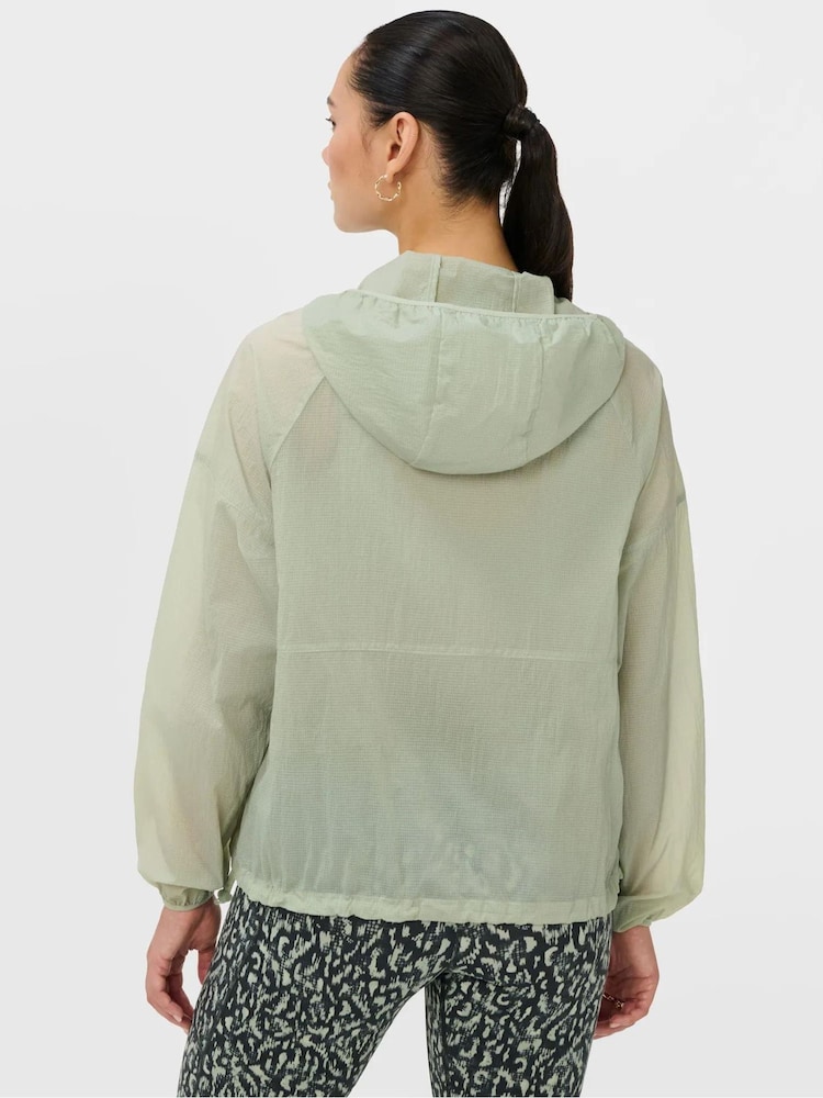 Sweaty Betty Vattentåliga Skir Popover Jackor - Bild 2 av 6