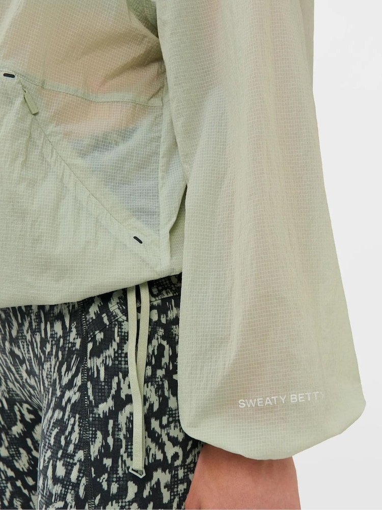 Sweaty Betty Vattentåliga Skir Popover Jackor - Bild 6 av 6