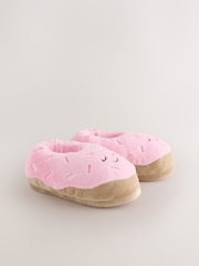 Pink 3D Donut Shoe Boot Slippers - Image 2 of 6