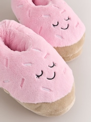Pink 3D Donut Shoe Boot Slippers - Image 6 of 6