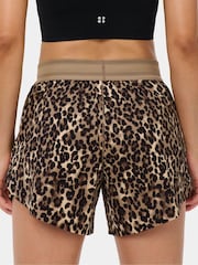 Sweaty Betty Brown Runner's High Loose Shorts - Image 4 of 6