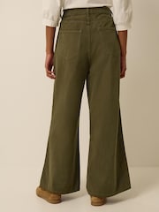 Monsoon Green Gina Wide Leg Jeans - Image 2 of 4